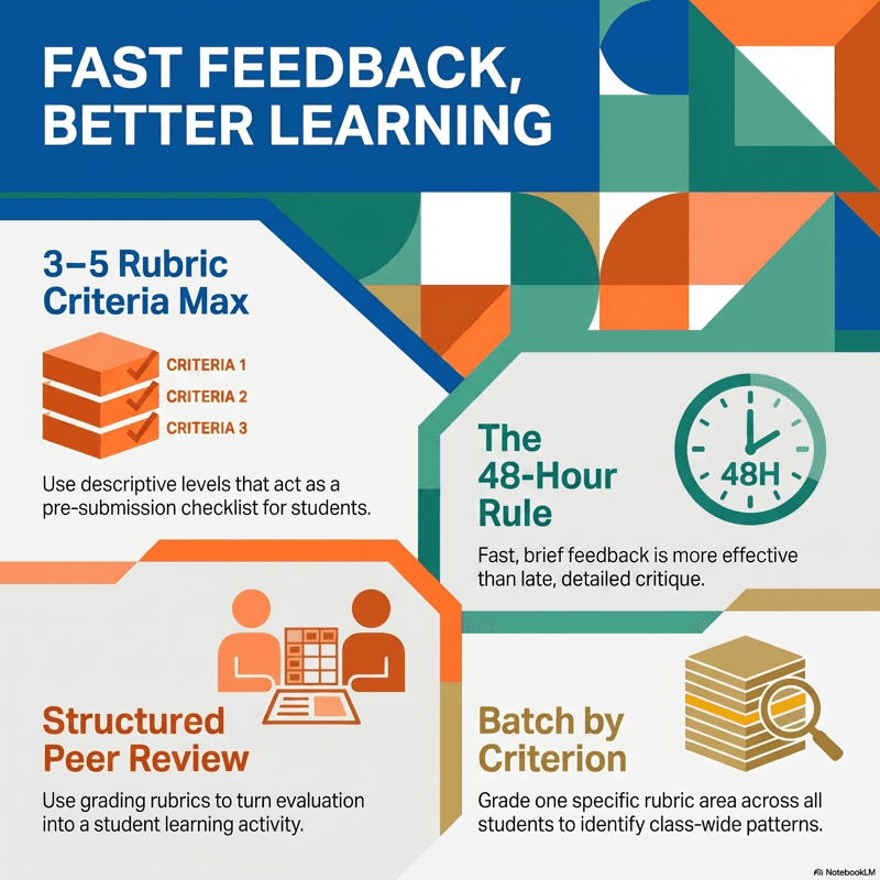 How to Give Faster, Better Feedback in College Courses