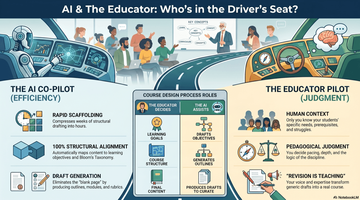 The Role of Educators in the Age of AI: Why You Still Drive the Course