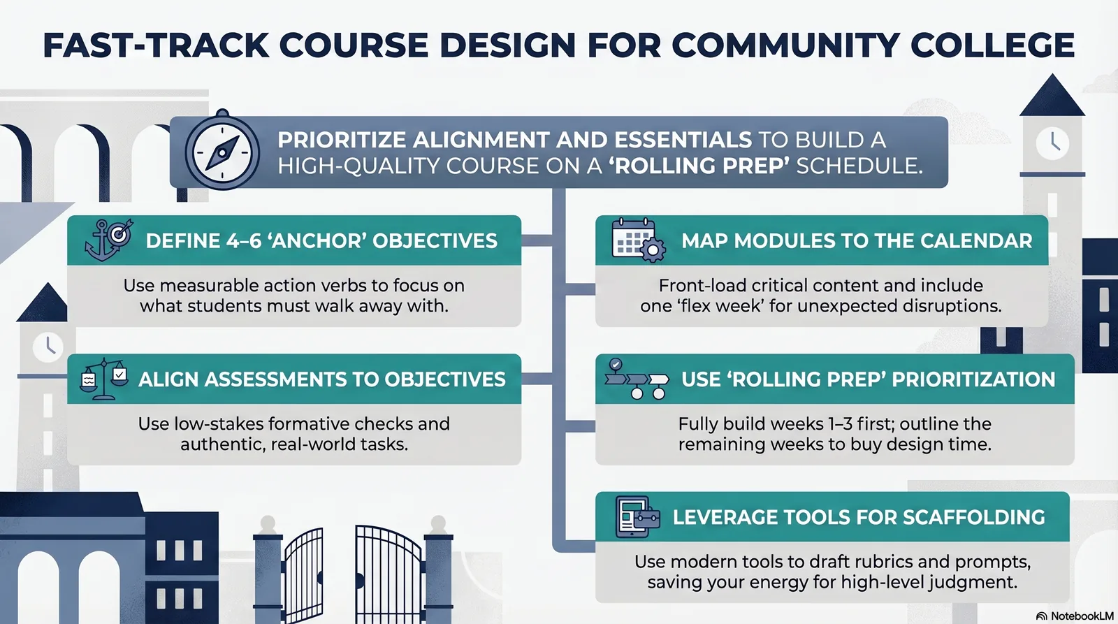 Course design for community college faculty